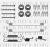 BORG & BECK BBK6171 Accessory Kit, disc brake pads